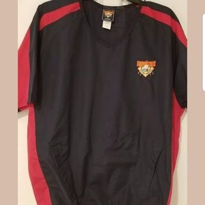 Baseball Cooperstown Batting Cage Windbreaker Med